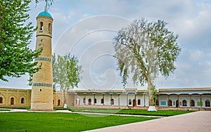 The ensemble of the Jami Mosque in Kokand