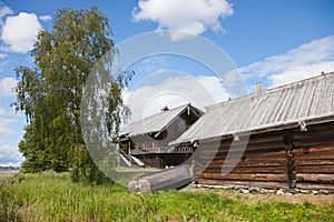 Ensemble of Kizhi Pogost and objects of wooden architecture.