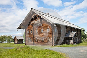 Ensemble of Kizhi Pogost and objects of wooden architecture.