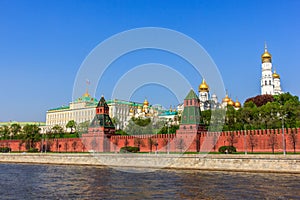 ensemble of the Moscow Kremlin and Moskva river