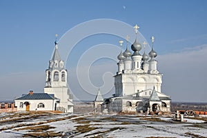 Ensemble of the Resurrection Convent in Early Spring