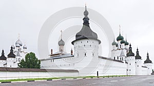 The ensemble of the Rostov Kremlin. gold ring of Russia