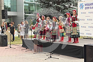 An ensemble of young Ukrainians