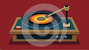 Ensure your cartridge is properly aligned to the tonearm for accurate tracking and a balanced sound. Vector illustration photo