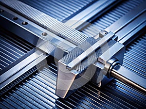 Ensuring Quality Assembly Detailed Inspection of Component Gaps Using a Precision Feeler Gauge in Manufacturing photo