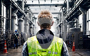 Ensuring Worker Safety A Comprehensive Industrial Visit with Safety Gear and Protocols