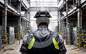 Ensuring Worker Safety A Comprehensive Industrial Visit with Safety Gear and Protocols