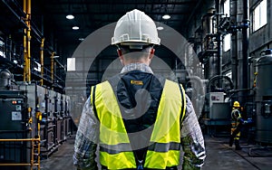 Ensuring Worker Safety A Comprehensive Industrial Visit with Safety Gear and Protocols