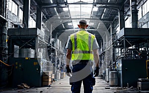 Ensuring Worker Safety A Comprehensive Industrial Visit with Safety Gear and Protocols