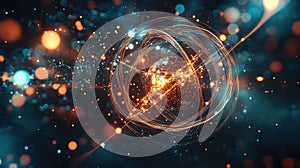 entanglement expanding quantum particle