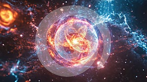 entanglement expanding quantum particle