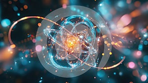 entanglement floating quantum particle