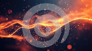 entanglement flowing quantum particle