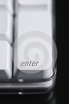 Enter Button on Computer Keyboard