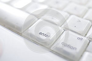 Enter Key close up