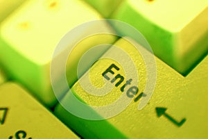 Enter Key (yellow)