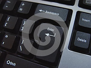 Enter - keyboard button