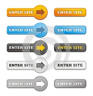 Enter site buttons