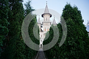 Three towers of the Monastery Oradea