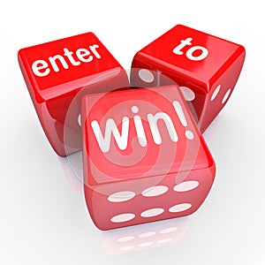 Enter To Win 3 Red Dice Contest Winning Entry