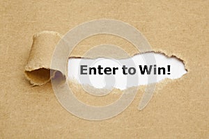 Enter to Win photo