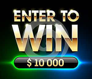 Enter To Win banner