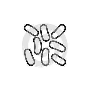 Enterobacteria cell line icon photo