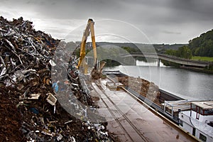 Enterprise for collection and recycling of scrap metal