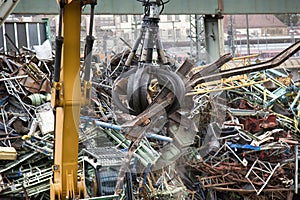 Enterprise for collection and recycling of scrap metal photo