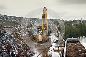 Enterprise for collection and recycling of scrap metal photo