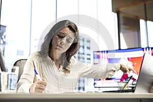 Enterprise director authorizing all work contracts and documents