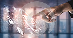 Enterprise Resource Management ERP software system for business resources plan