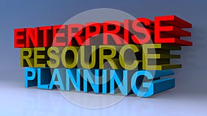 Enterprise resource planning on blue