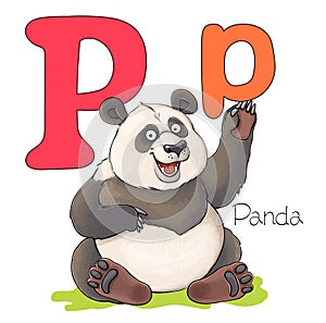 Entertaining alphabet of animals for children