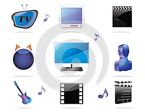 Entertainment Icon Set