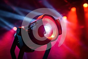 Entertainment Music Light and Sound, Concert Festival Music, Event Management Performance. Concert on stage show background