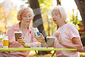 Enthusiastic friends discussing their new medical product