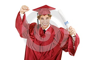 Enthusiastic Graduate photo