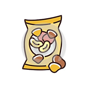 Healthy Mixed Nuts in a Bag