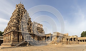 Entire temple building seen from south-west corner.