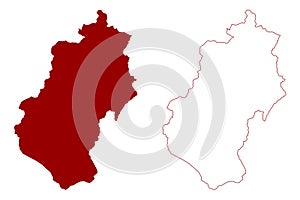 Entlebuch District (Switzerland, Swiss Confederation, Canton of Lucerne or Luzern)