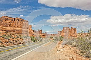 Entrada Sandstone Formations photo