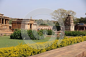 Entrance, Aihole Temples, Badami, Bagalkot, Karnataka, India