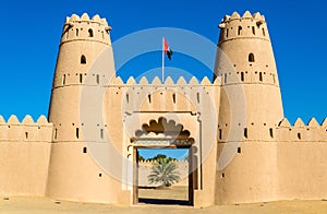 Entrance of Al Jahili Fort in Al Ain