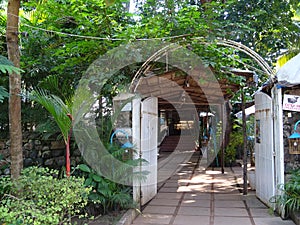 Entrance ambience of Homes in Goa, India