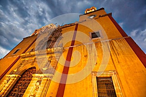 Entrance of Basilica of Our Lady of Guanajuato BasÃ­lica de Nuestra Senora de Guanajuato