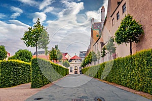 Entrance in Belvedere park, built by Johann Lukas von Hildebrandt for Prince Eugene of Savoy photo