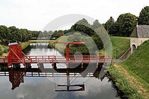 Entrance and bridge