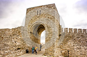 The entrance of Cape Kaliakra fortress