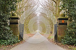 Entrance of a castle